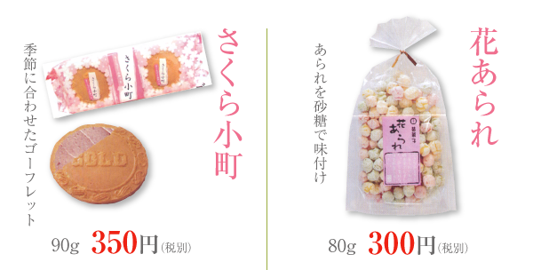 2016年　春のお茶請け