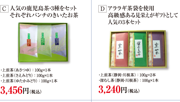 敬老の日のお茶セット